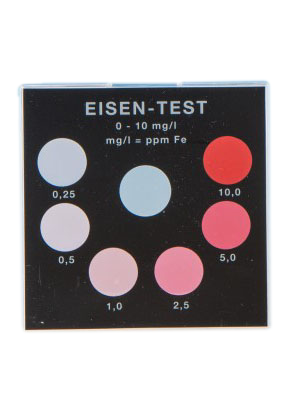 Eisen 0–10 mg/l - Farbvergleichsgerät Testoval