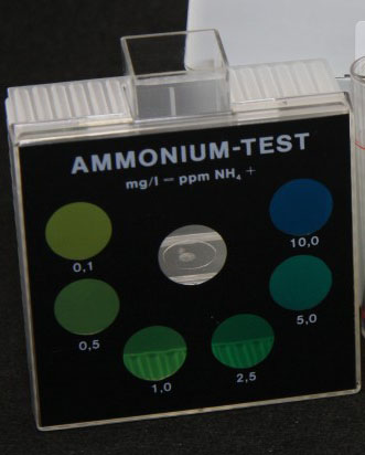 Testoval Ammonium - Farbvergleichsgerät