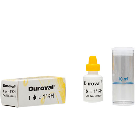 DUROVAL® 1 Tropfen = 1 °KH Tropfenzähl Titrations- Test