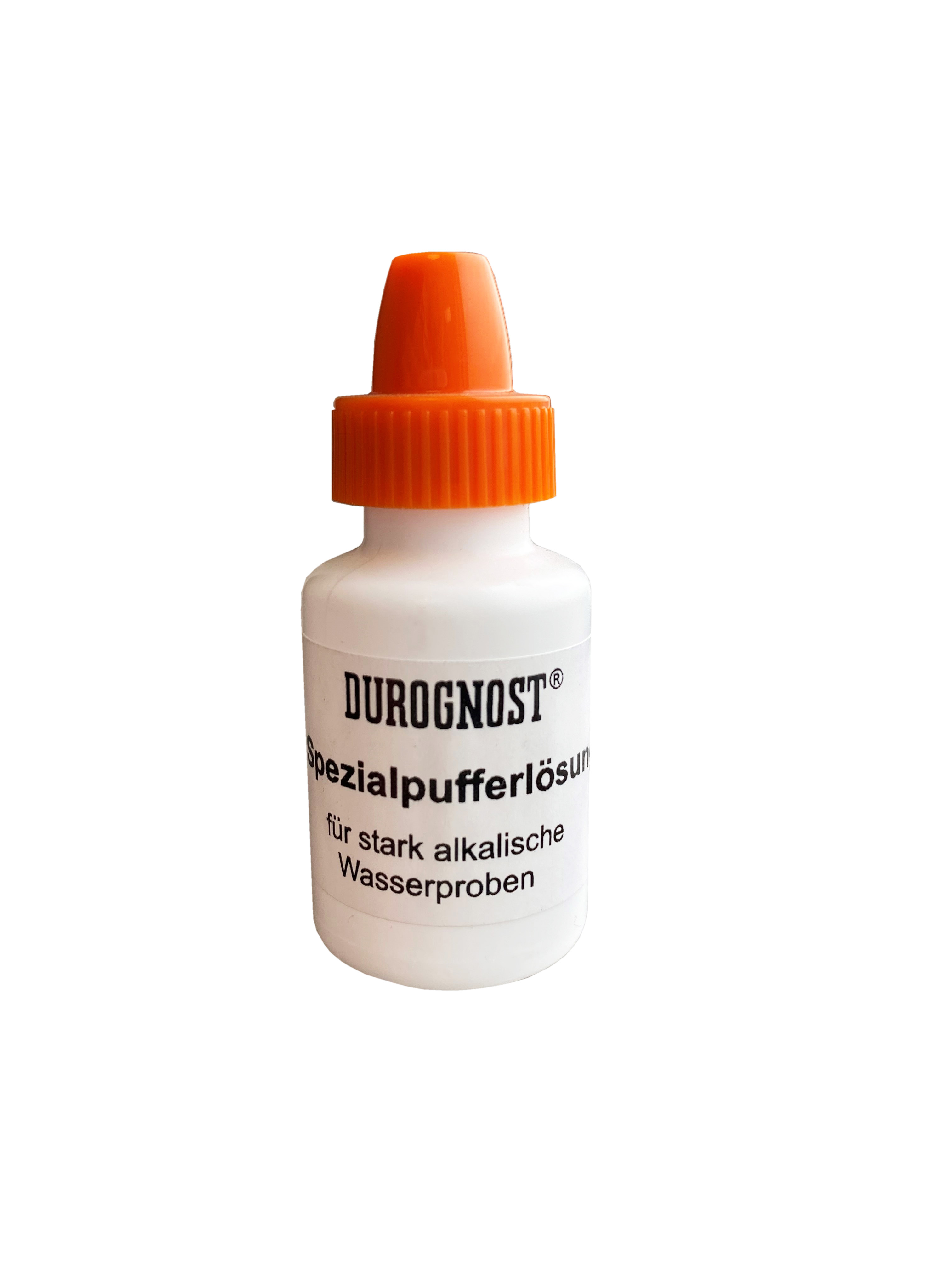 Durognost Spezial Pufferlösung Durognost Spezial Pufferlösung, Kunststoffflasche mit Schraubverschluss, Lösung zum Abpuffern starker Alkalinität
