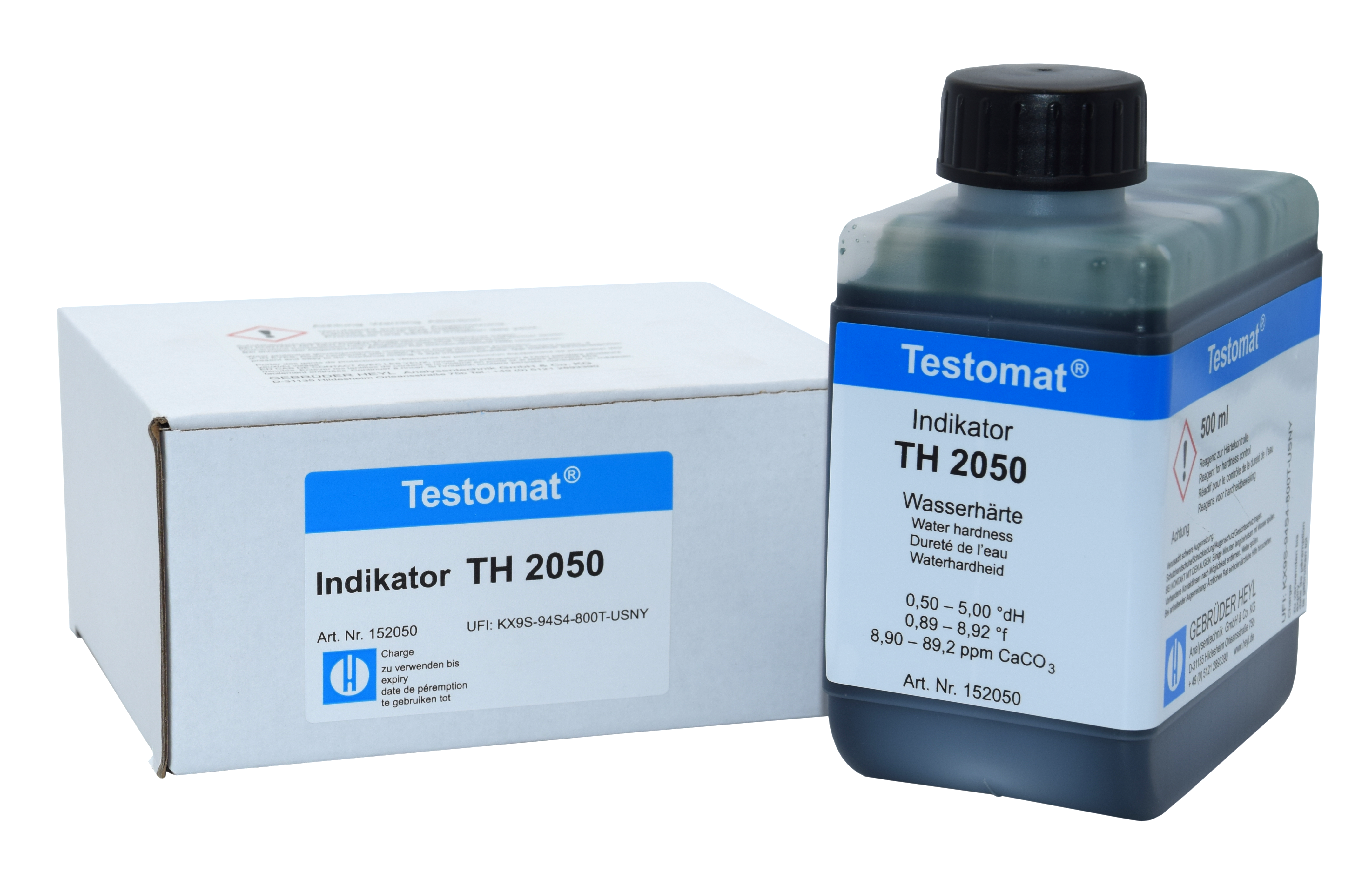Testomat® Indikator TH2050 500ml für Wasserhärteprüfung