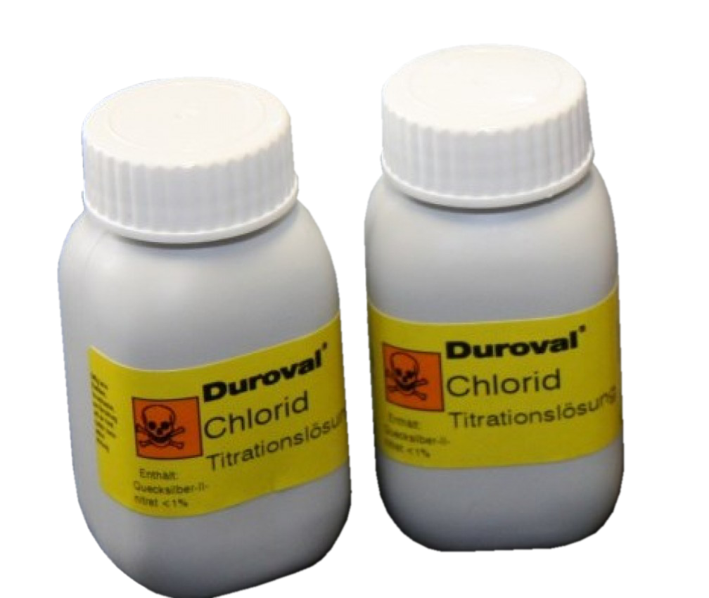 DUROVAL® Chlorid Titrationslösung C Nachfüllpackung