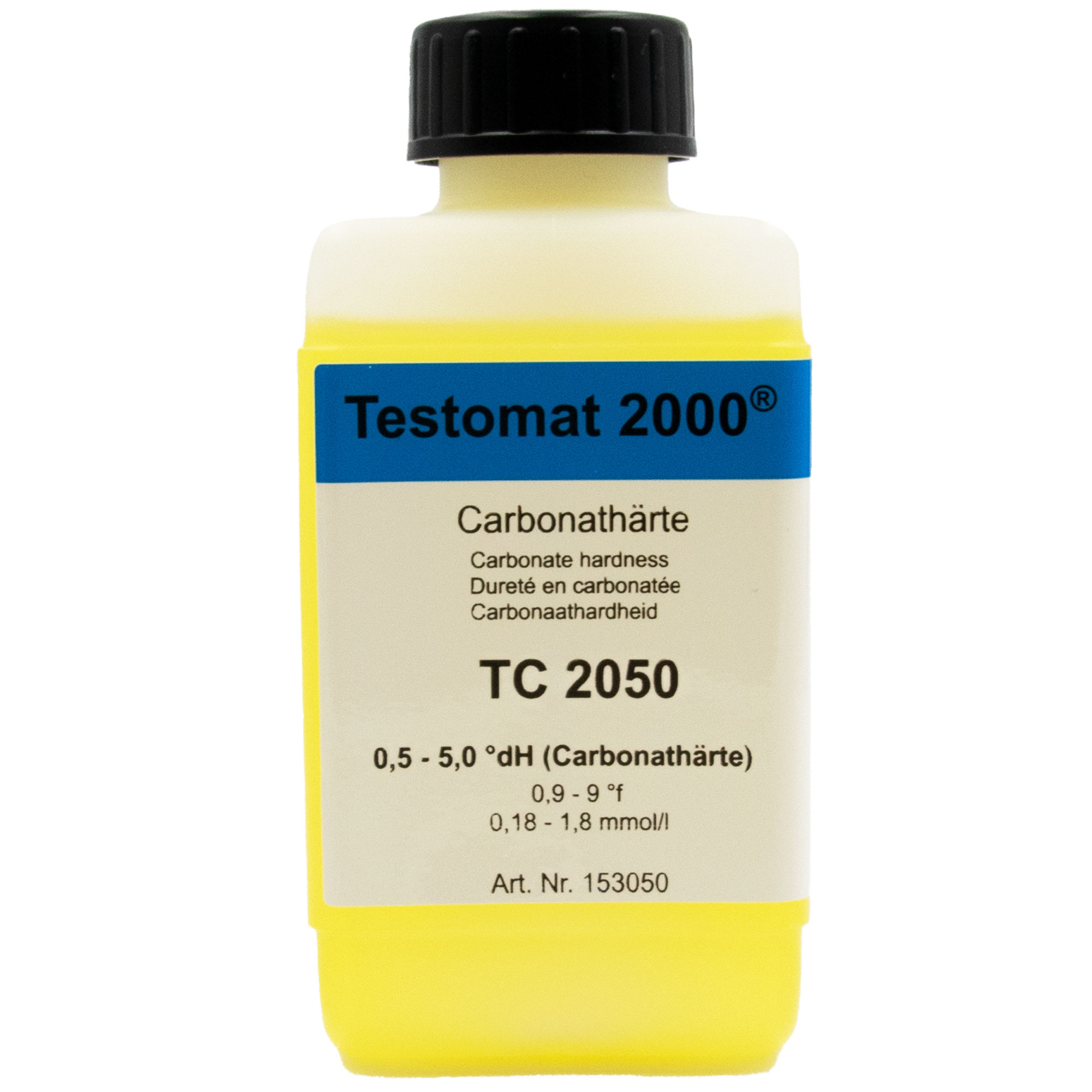 Testomat® Indikator TC2050 500ml, Kunststoffflasche mit Etikett, Analyse der Carbonathärte