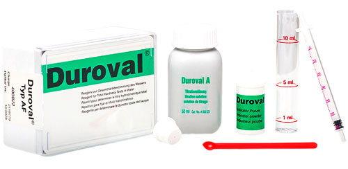 DUROVAL® AF Testbesteck 0-60 °f (Pulver-Indikator)
