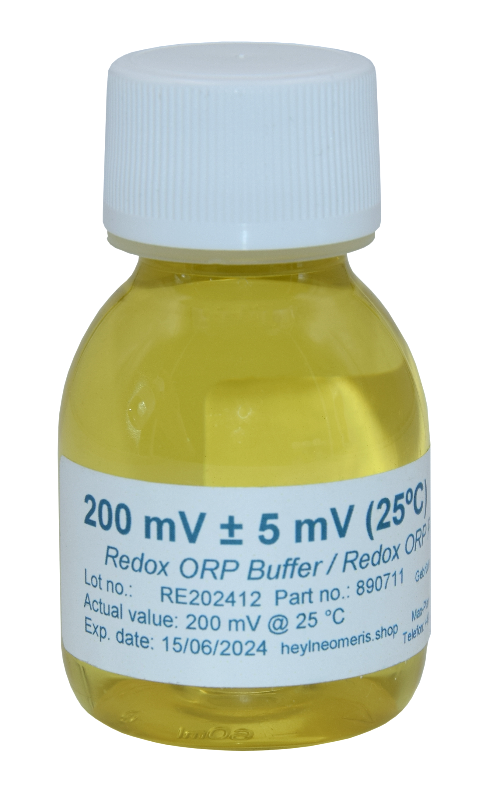 Redox Pufferlösung, 200 mV Kalibrierlösung für Redox Elektroden