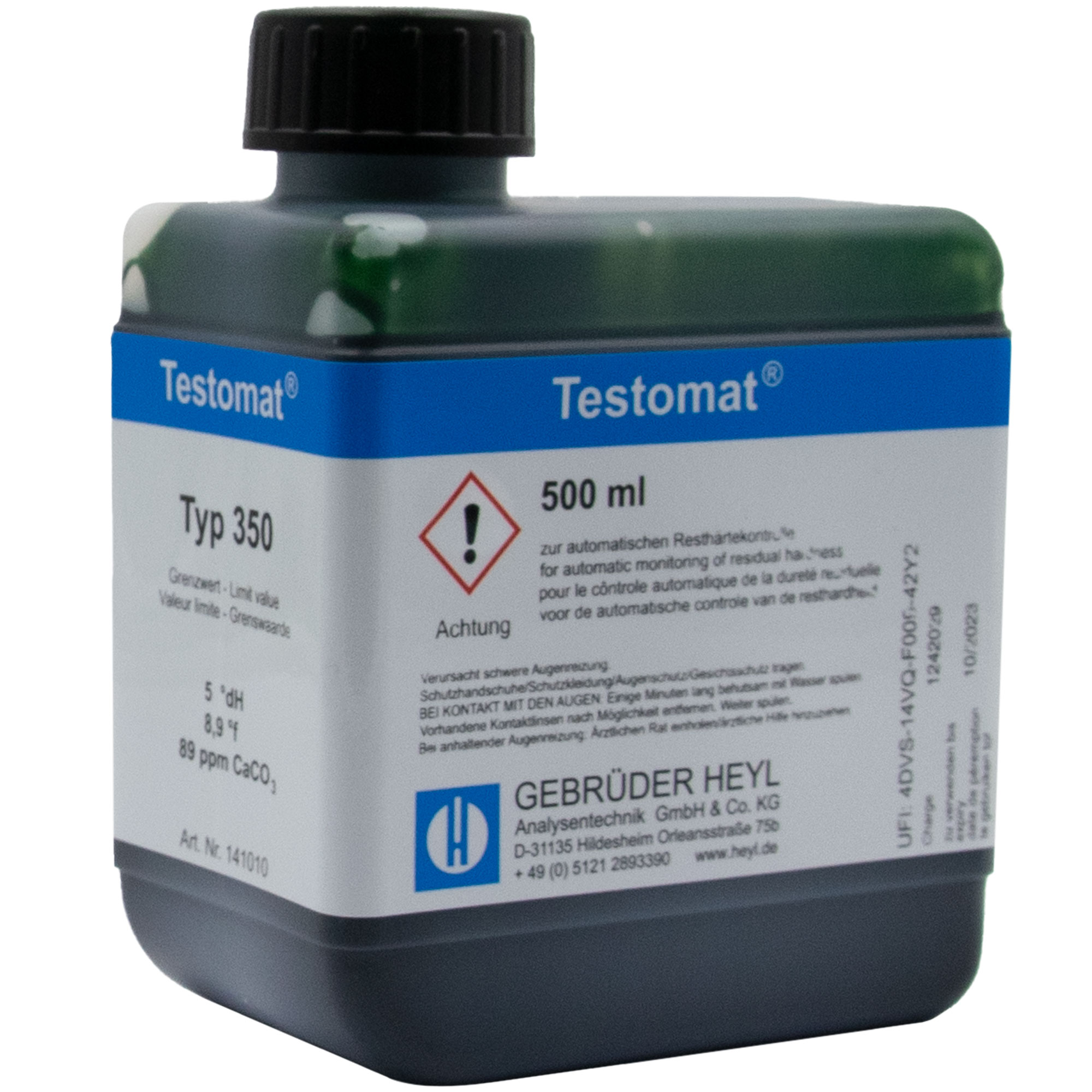Testomat® 808 Indikator 350, Originalgebinde 500 ml, Resthärtebestimmung