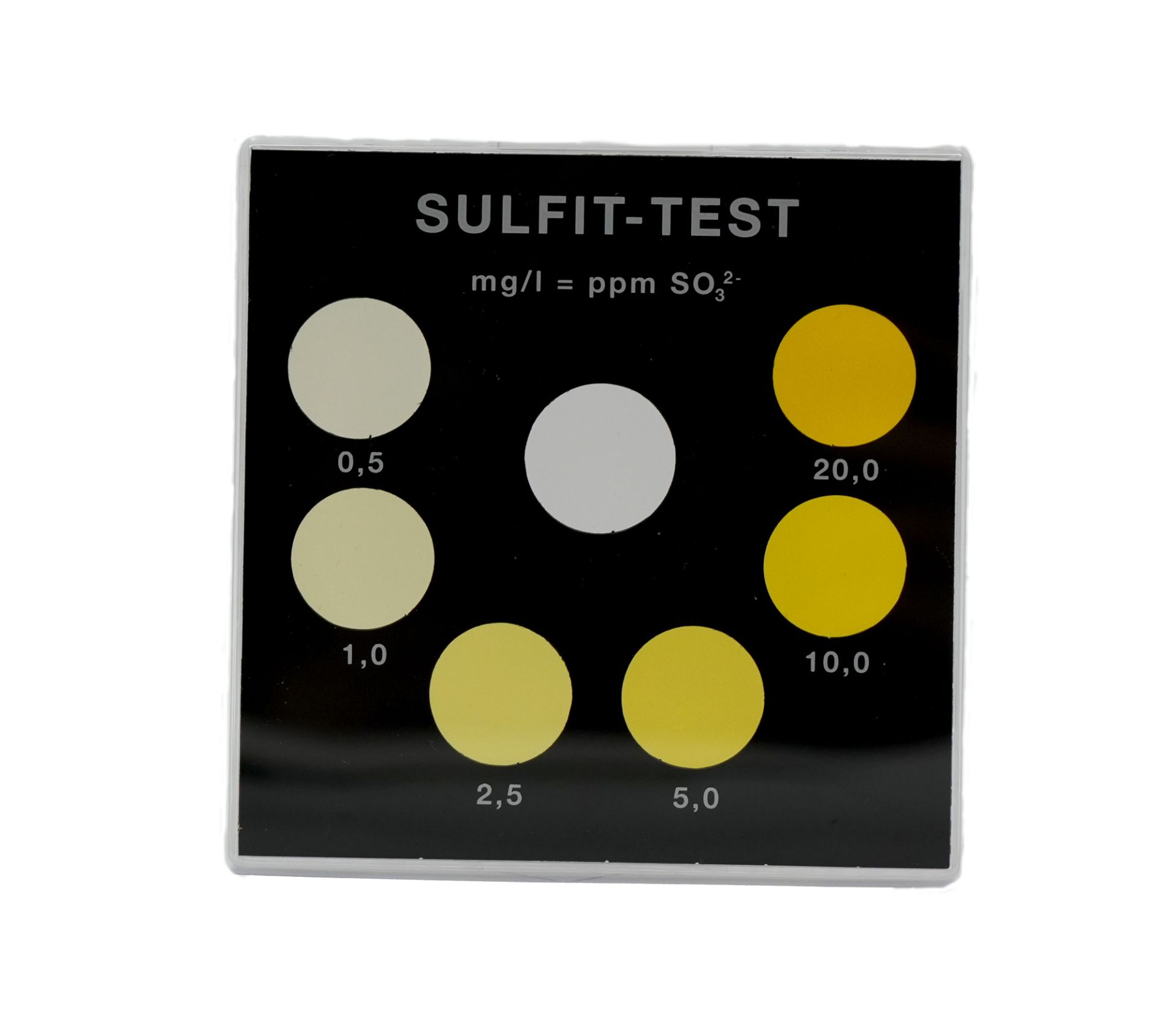 Testoval Sulfit Testbesteck | 410634 | Original Indikator Shop